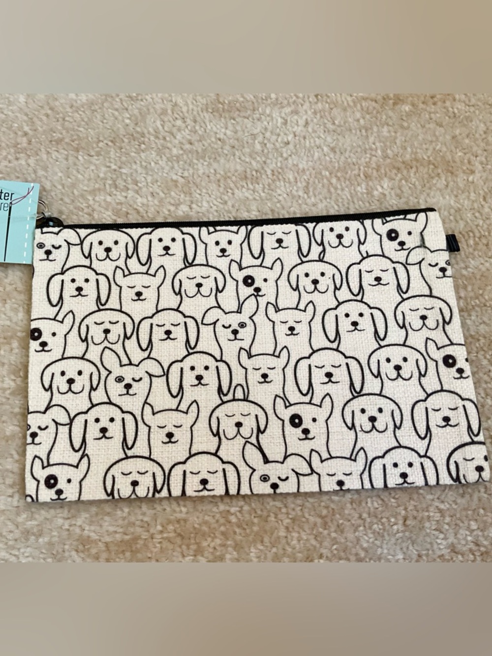 NWT Large Dog Zip Pouch